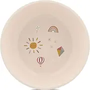 Mepal - Mio Children's Bowl - Children's Tableware - Good for Porridge, Yoghurt and Soup - Microwave and Dishwasher Safe - BPA Free - Sunshine & Rainbow