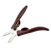 Stainless Steel Chestnut Walnut Pecan Hard Fruit Nut Cracker Opener Cutter-Tools