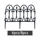 Garden Picket Fence Landscape Border Edging Garden Fence Inserts Garden Border