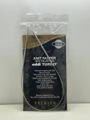 Skacel Knit Faster Addi Turbo 16" Circular Knitting Needle Size 3