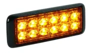 MPS1200U-AA Amber/Amber MicroPulse Ultra 12 Class 1 12-LED Warning Light