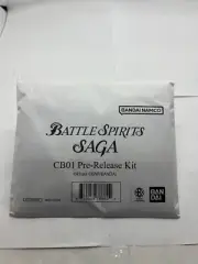 Battle Spirits Saga Card Game CB01 Pre Release Kit English New
