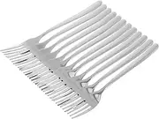 ULTECHNOVO 12pcs Stainless Steel Set Dishwasher Safe Dinner Forks for Home Restaurant and Wedding Use Elegant Cutlery for Appetizers Salads and Desserts