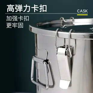 正304湯桶不銹鋼桶食品級帶蓋大湯鍋鹵桶接酒密封桶電磁爐桶