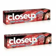 2 x 150g (300g) Close Up Toothpaste Deep Action Clean-12 Hours Fresh Breathe