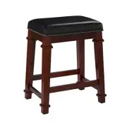 Linon Kennedy Backless PU Counter Stool