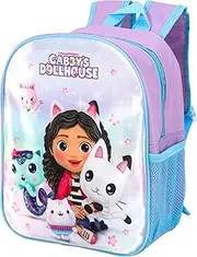 [TDL] Gabbys Dollhouse Backpack Kids Premium Rucksack Girls Back To School Carry Bag Adjustable Shoulder Straps Premium Travel Backpacks, Purple, One Size