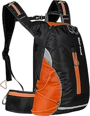 16L Cycling Knapsack Mountain Bike Bag Backpack Leisure Light Travel Bag Riding Orange