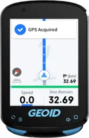 CC600 Color Screen Bike/Cycling Computer Wireless - Route Navigation with Re-Rou