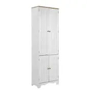 Artiss Buffet Sideboard 4 Doors - BERNE White