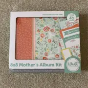 We R Memory Keepers 8x8 Mother’s Album Kit NEW! Album, Photo Sleeves, Journaling