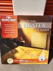 Econo-heat 400 Watt 120 Volt Electric Panel Wall Mounted Heater new inbox