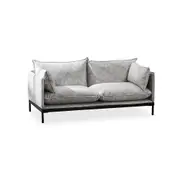 Modern Furniture SINCLAIR 2 Seater Sofa 158x78cm - Grey