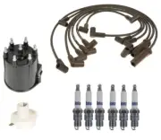 ACDelco Ignition Kit Distributor Rotor Cap Wire & Spark Plugs For Chevrolet 1992
