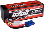4S 8200mAh 100C 14.8V Lipo Battery EC5R Connector Hard Case Rechargeable Compatible with RC Car Truck Tank Racing Battery Replacement Parts