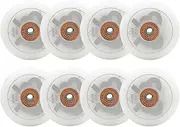 Inline Skate Wheels, Replacement Roller Skating Wheels Light Up Inline Skate Wheels,8 Pcs Led Roller Skate Wheels,Led Flash Flashing Replacement Wheel,Inline Roller for Kids & Teens