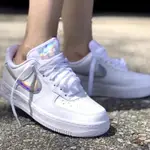 NIKE COURT VISION LOW 白鐳射板鞋男女低幫休閒鞋 CW5596-100