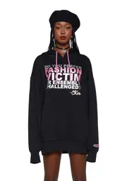 [Dolls Kill x Clueless] Full-On Monet Oversized Hoodie