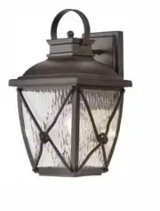 Home Decorators Springbrook Medium Exterior Wall Lantern Rustic 1002654991 *NIB