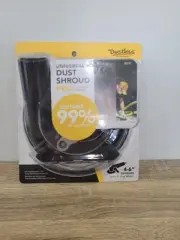 Dustless Technologies D1805 Universal Dust Shroud Pro for 5 Inch Angle Grinders