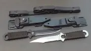 2 x Scuba Diving, Snorkelling Spearfishing Outdoor WILCOMP Knives WIL-DK-05MST