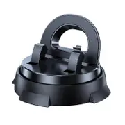 Car Navigation Stand Car Phone Holder 360 Rotating Powerful Adsorption Dashboard Multifunctional Phone Holder Black