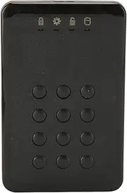 Encrypted Hard Drive Enclosure, Rugged External Hard Drive Enclosure USB3.0 Portable High Speed ​​Transfer 2.5 Inch Laptop