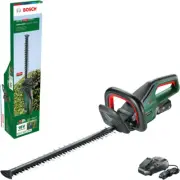 18V Cordless Brushless Hedge Trimmer Garden Pruner with 2.5Ah Battery and Fast C