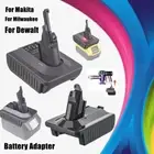 Battery Adapter for Makita Milwaukee 18V Battery Convert to Dyson V6 V7 V8 SV06