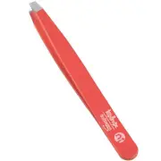 Niegeloh Solingen Straight Tweezers Topinox Red Eyebrow Hair Remover