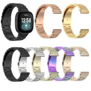 Stainless Steel Watch Strap Band for Fitbit Versa 3 / Fitbit Sense Smart Watch