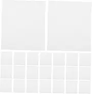PAMINGONO 1200pcs Tattooed Cotton Pads Makeup Face Cleaning Pad Exfoliate Facial Make up Pads Rectangular Makeup Wipes Makeup Wipe Pad Cleaning Pads for Face Makeup Pads Makeup Supply