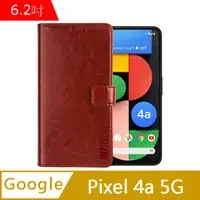 在飛比找PChome24h購物優惠-IN7 瘋馬紋 Google Pixel 4a 5G (6.