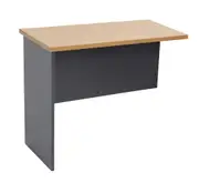 Rapidline Rapid Worker Desk Return W900 x D600 x H730mm Cherry/Ironstone