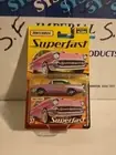 2005 MATCHBOX SUPERFAST #37 1957 CHEVY BEL AIR IN PINK WITH BOX ON EXC CARD!