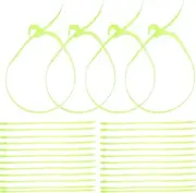 ANDRESLAD 50pcs Extinguisher Tie Belt Replacements Flexible Plastic Extinguisher Ties for Fire Extinguisher Hose