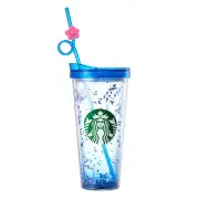 Starbucks Korea 2018 Hibiscus Glitter Double Wall Cold Cup 650ml