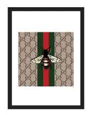 Fairchild Paris Gucci Classic Bee Wall Art