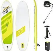 [Bestway] Hydro-Force Inflatable Stand Up Paddle Board | Complete Set with Hand Pump, Travel Bag and Built-in Window, Multiple Sizes