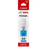 Canon GI60 Ink Cartridge Refill Bottle Cyan Genuine Original
