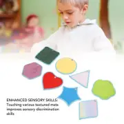 8 Set Sensory Mats For Autistic Children Assorted Textured Activity Relax Ca WPD