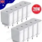 20W USB-C Fast Power Adapter PD Charger for iPhone 16 15 14 Plus 13 12 Pro X Lot