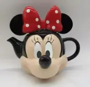 Disney Minie Mouse Moulded Teapot with Lid Cup Christmas Decoration Gift