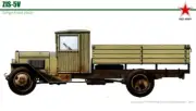 1/72 WW2 Russian ZIS-5V COVERED TRUCK. Painted Resin. Over 2300 models on offer