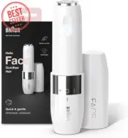 Mini Facial Hair Remover for Women Electric Face Fuzz Shaver Epilator Tool