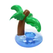 Mini Coconut Tree Inflatable Drink Floating Beverage Cup Holder AU