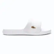 Lacoste Men's Serve Slides Hybrid White/White (UK 7-10)