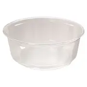 Fabri-Kal PK8SC 8 oz Microwavable Plastic Deli Containers - Clear (500/CT) New
