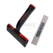 Triumph MK3 Angled Window Scraper 6 inch (150mm) & Blades Refill 25 Pack