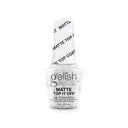 Gelish Mini 9ml Gel Polish - Matte Top It Off - Sealer Gel 50 Applications